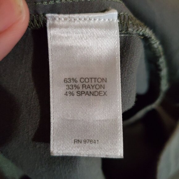 J. Jill Pants Womens 12 Petite Taupe Brown Essential Slim Ankle Stretch - Picture 3 of 9